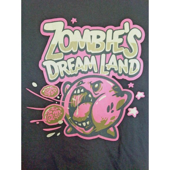 Zombie's Dreamland Graphic T-Shirt - Black - Picture 2 of 8